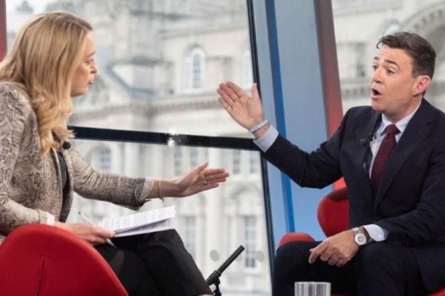 Andy Burnham told the BBC’s Laura Kuenssberg that “broken social care will in the end break the NHS,” and that he’ll put a care system that is free at the point of use on the ballot at the next general election.