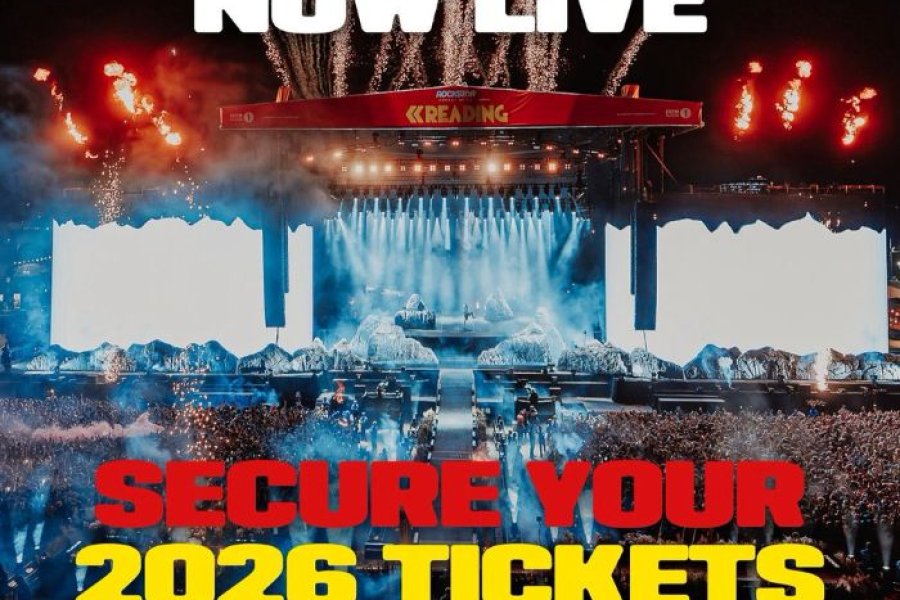 An advert advising fans to split the ever-rising costs of Leeds and Reading festival tickets.