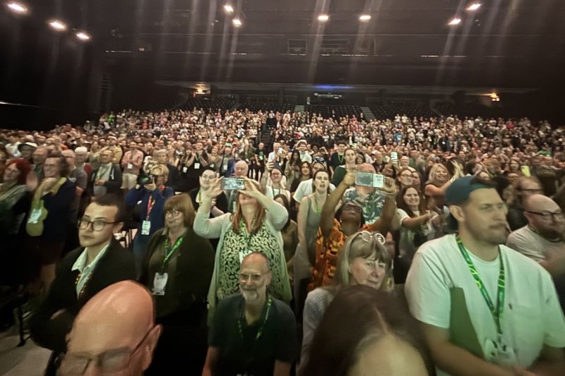 The Green party has outgrown its own conference